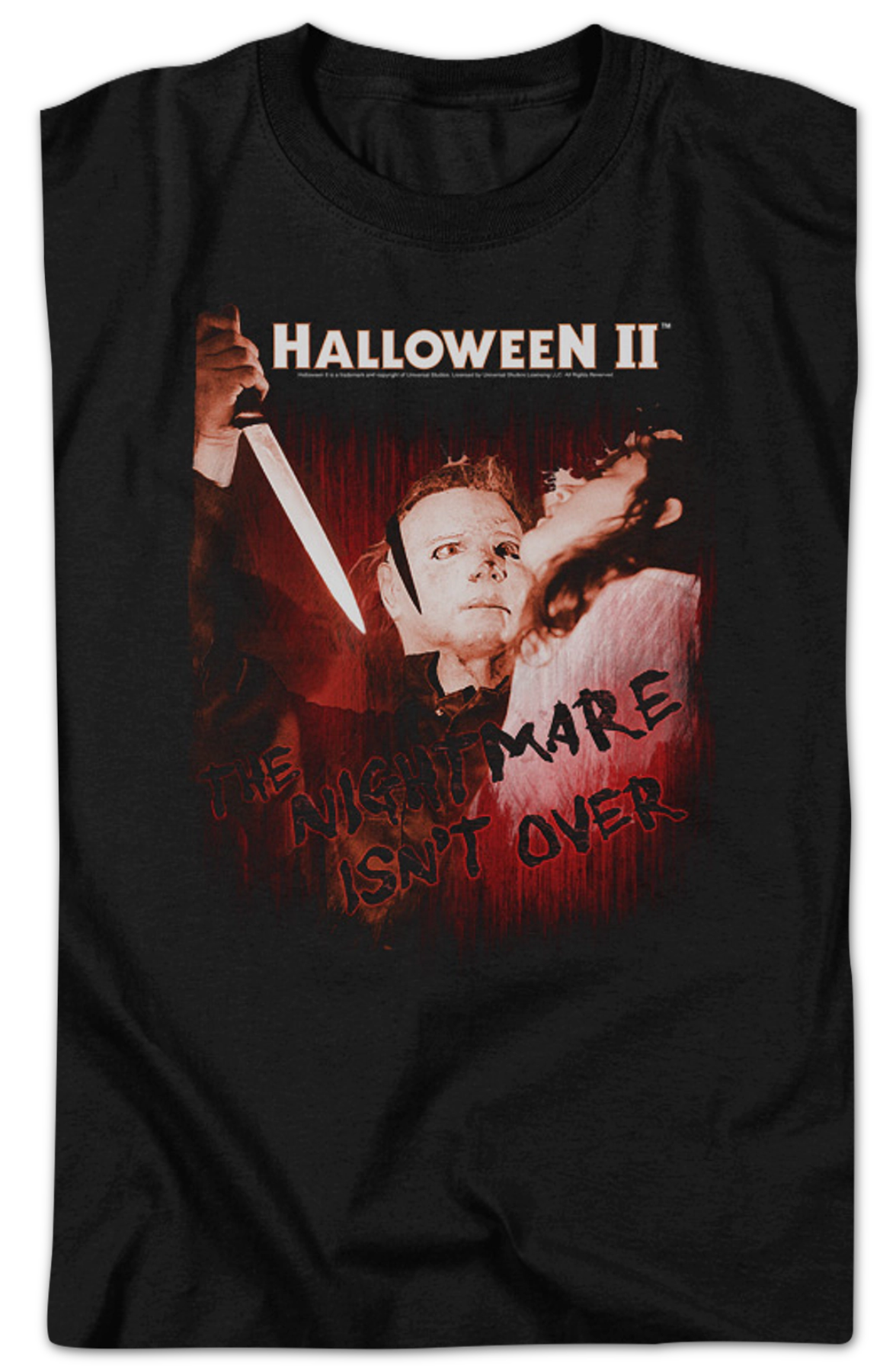 The Nightmare Isn't Over Halloween II T-Shirt product image 2