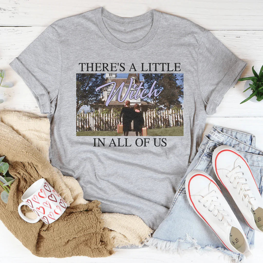 There's A Little Witch In All Of Us Tee product image 4