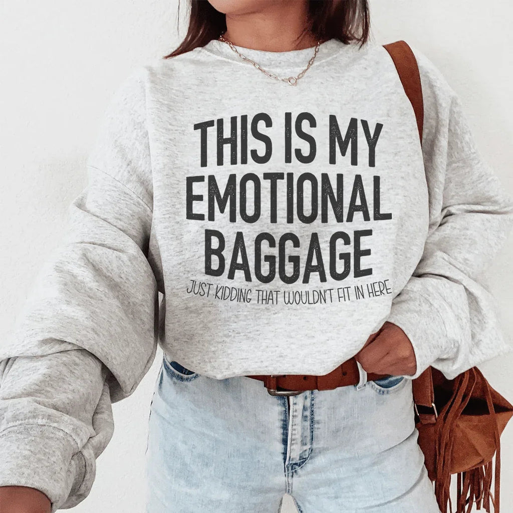 This Is My Emotional Baggage Sweatshirt product image 2