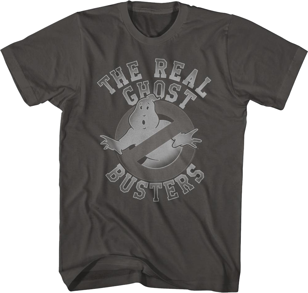 Tonal No Ghost Logo Real Ghostbusters T-Shirt product image 1