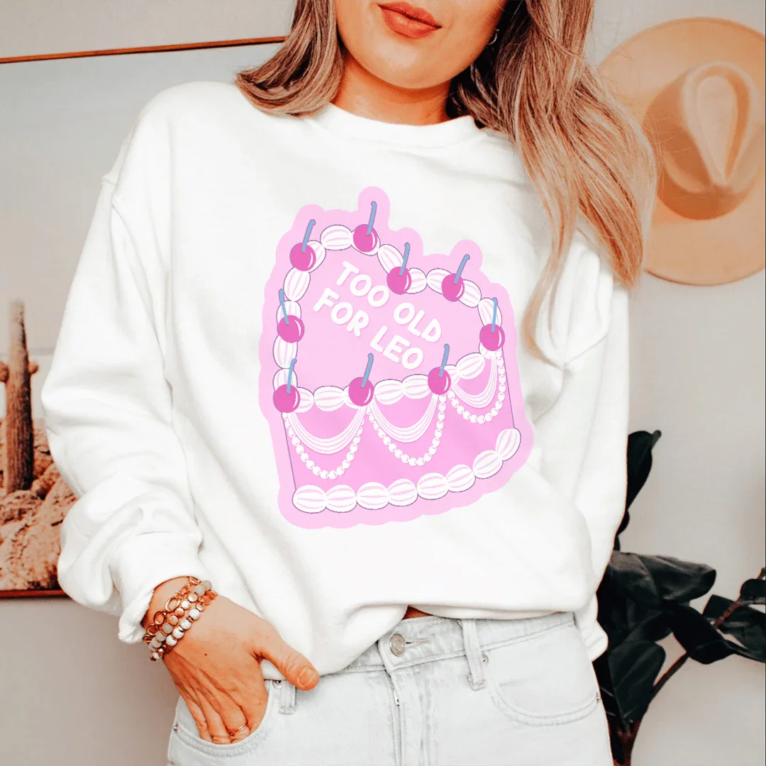 Too Old For Leo Sweatshirt product image 2