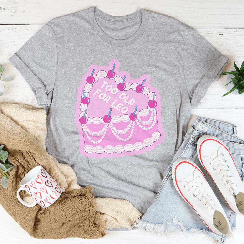 Too Old For Leo Tee product image 2