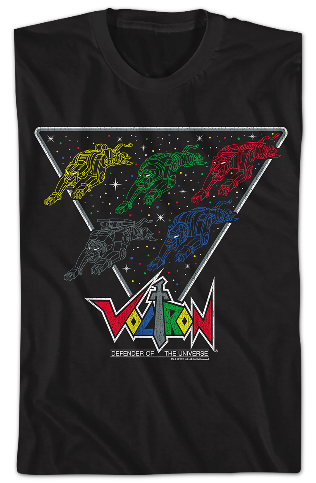 Lion Formation Voltron T-Shirt product image 2