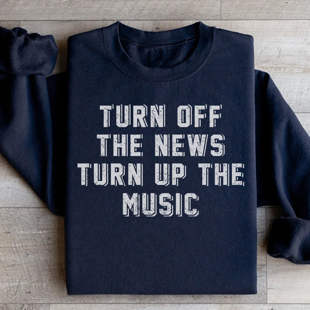 Turn Up The Music Sweatshirt product image 3