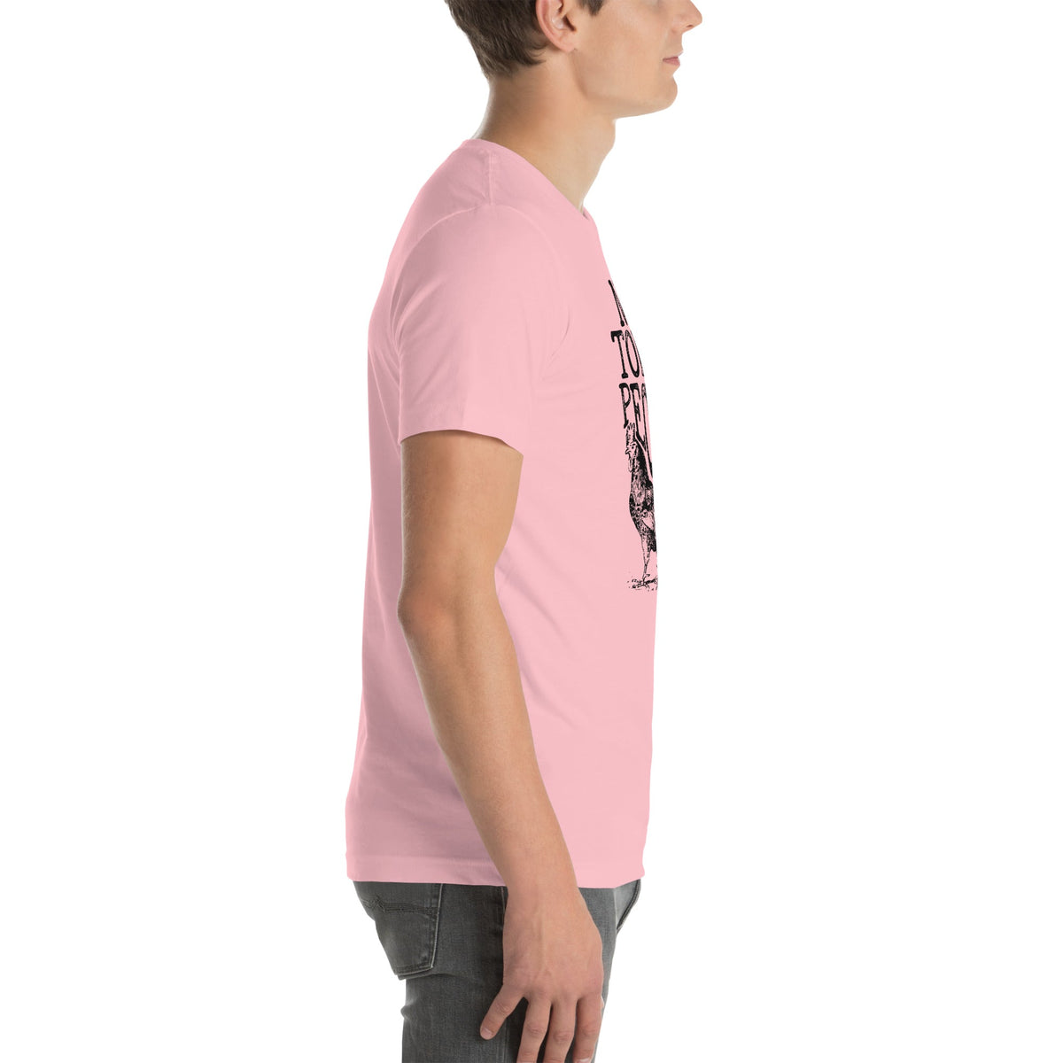 Rustic Country Humor Graphic Shirt – \"NOT TODAY PECKER\" product image 8