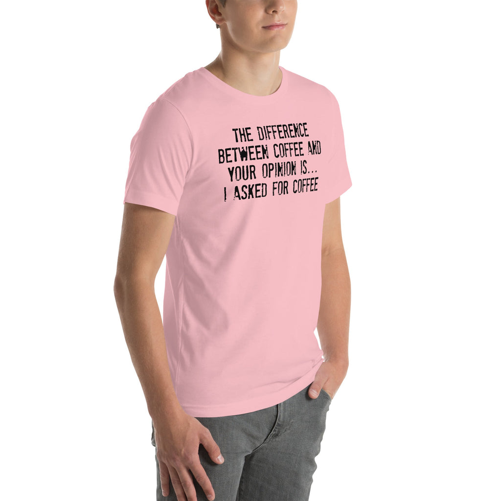 Witty Coffee Sarcasm Casual Top – \"THE DIFFERENCE BETWEEN product image 9