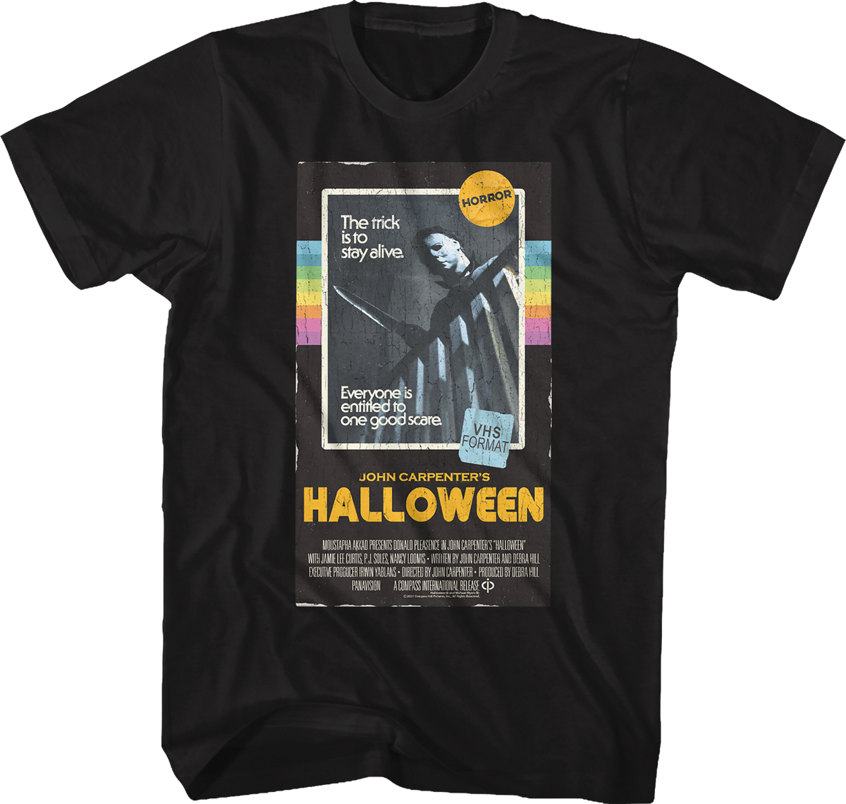 VHS Box Art Halloween T-Shirt product image 1