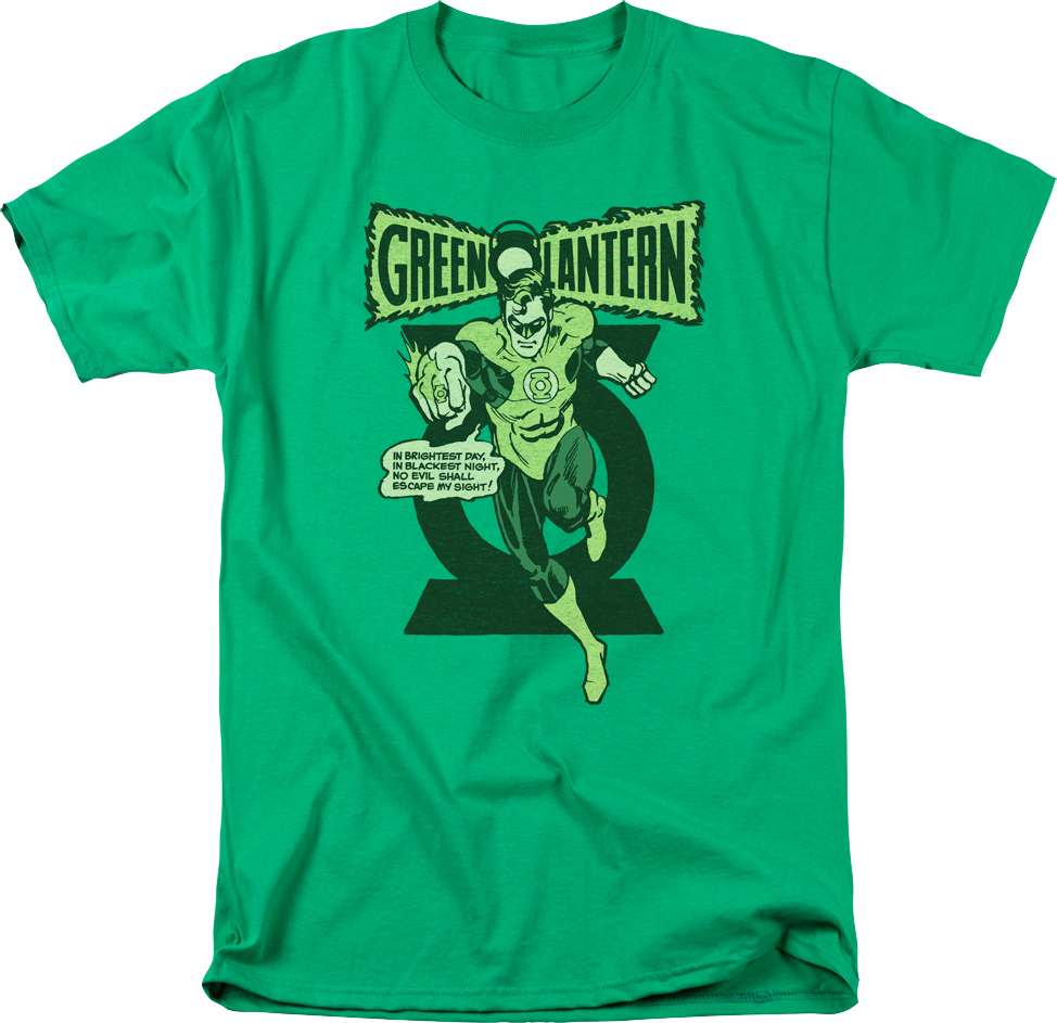 Vintage Green Lantern Oath DC Comics T-Shirt product image 1