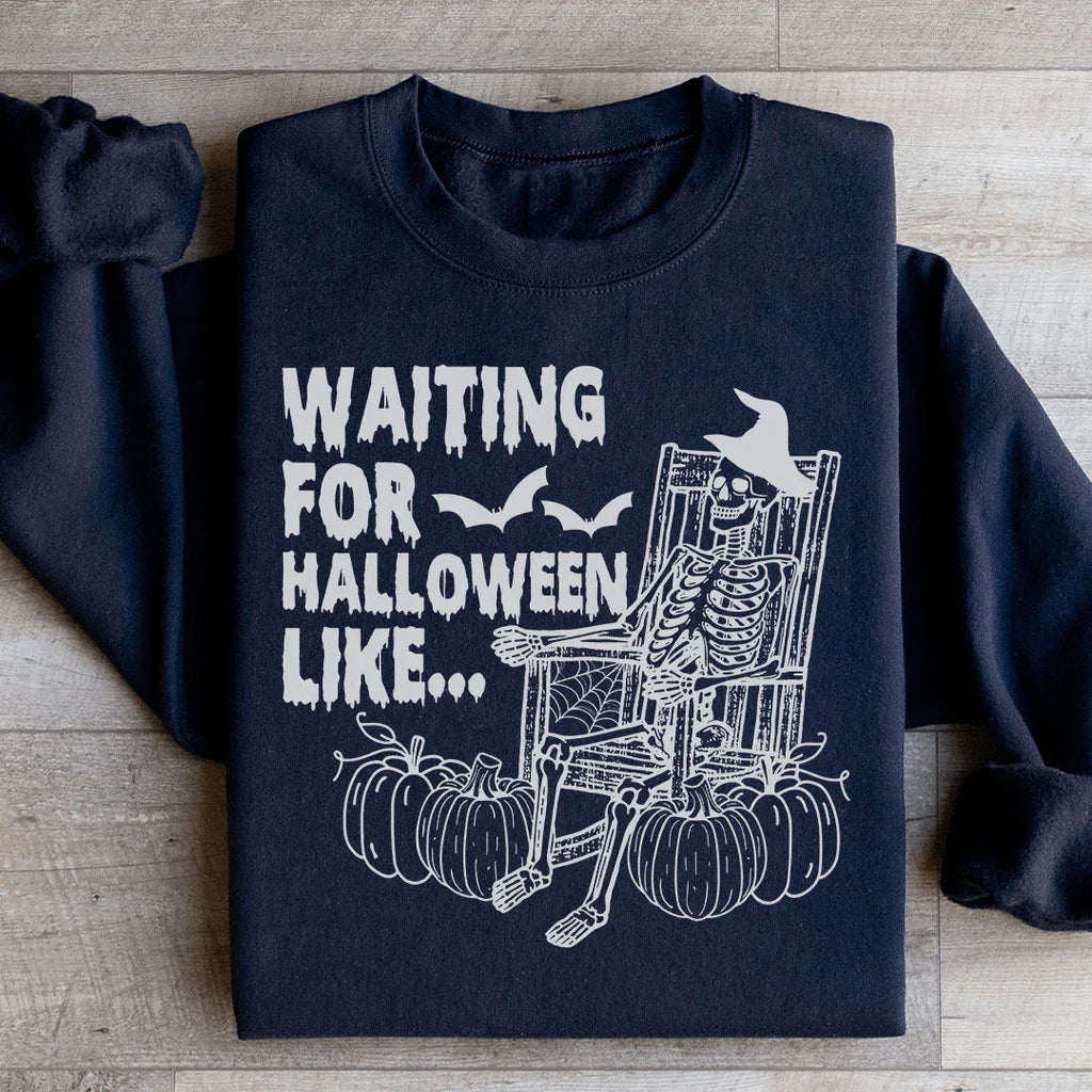 Waiting For Halloween Like Sweatshirt product image 3