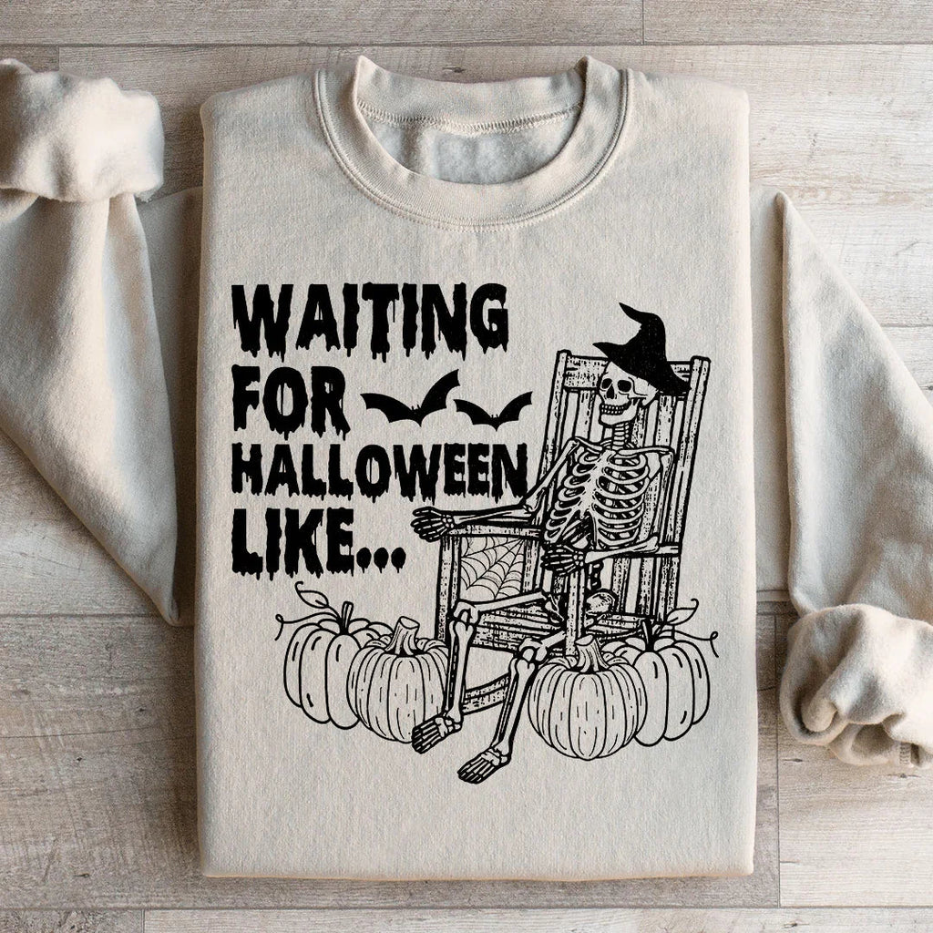 Waiting For Halloween Like Sweatshirt product image 2