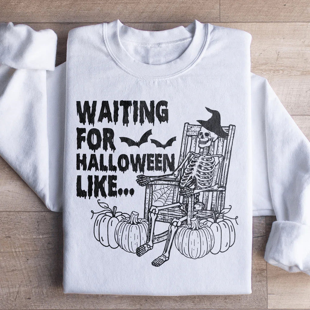 Waiting For Halloween Like Sweatshirt product image 4