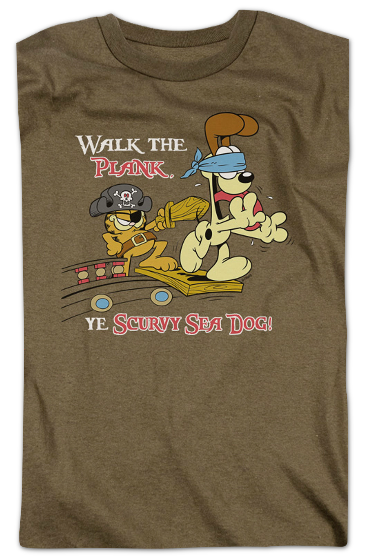 Walk The Plank Garfield T-Shirt product image 2