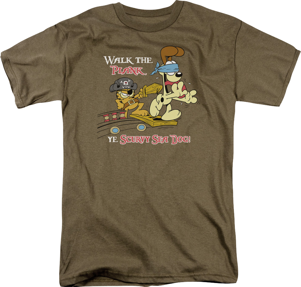 Walk The Plank Garfield T-Shirt product image 1