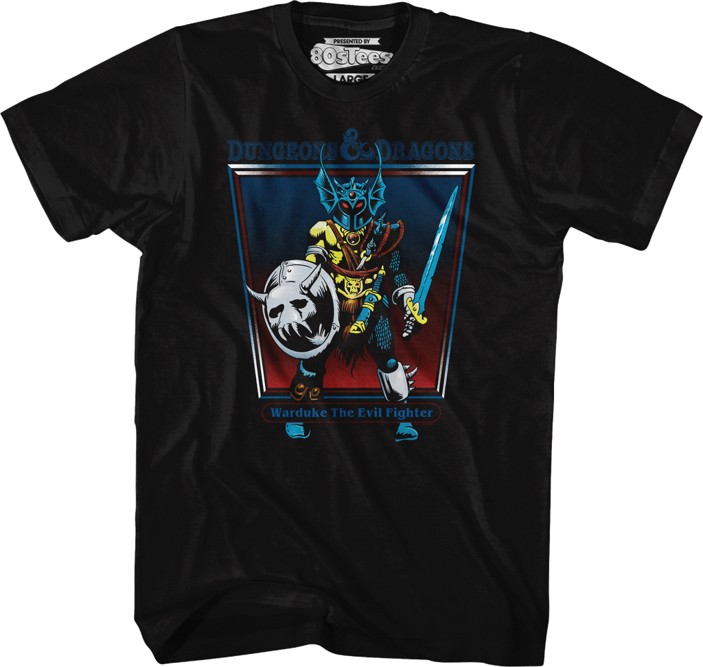 Warduke The Evil Fighter Dungeons & Dragons T-Shirt product image 1