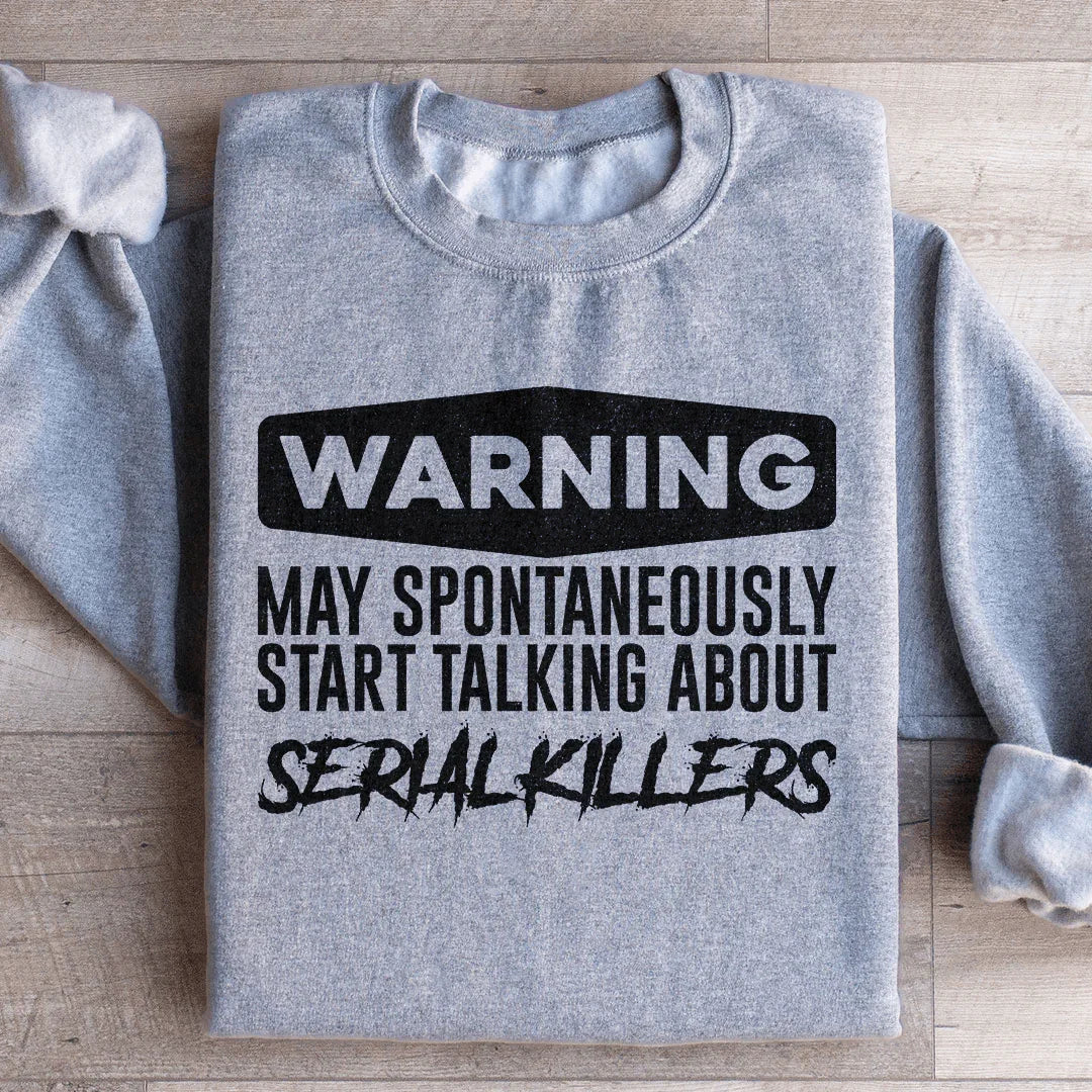 Warning May Spontaneously Start Talking About Serial product image 1