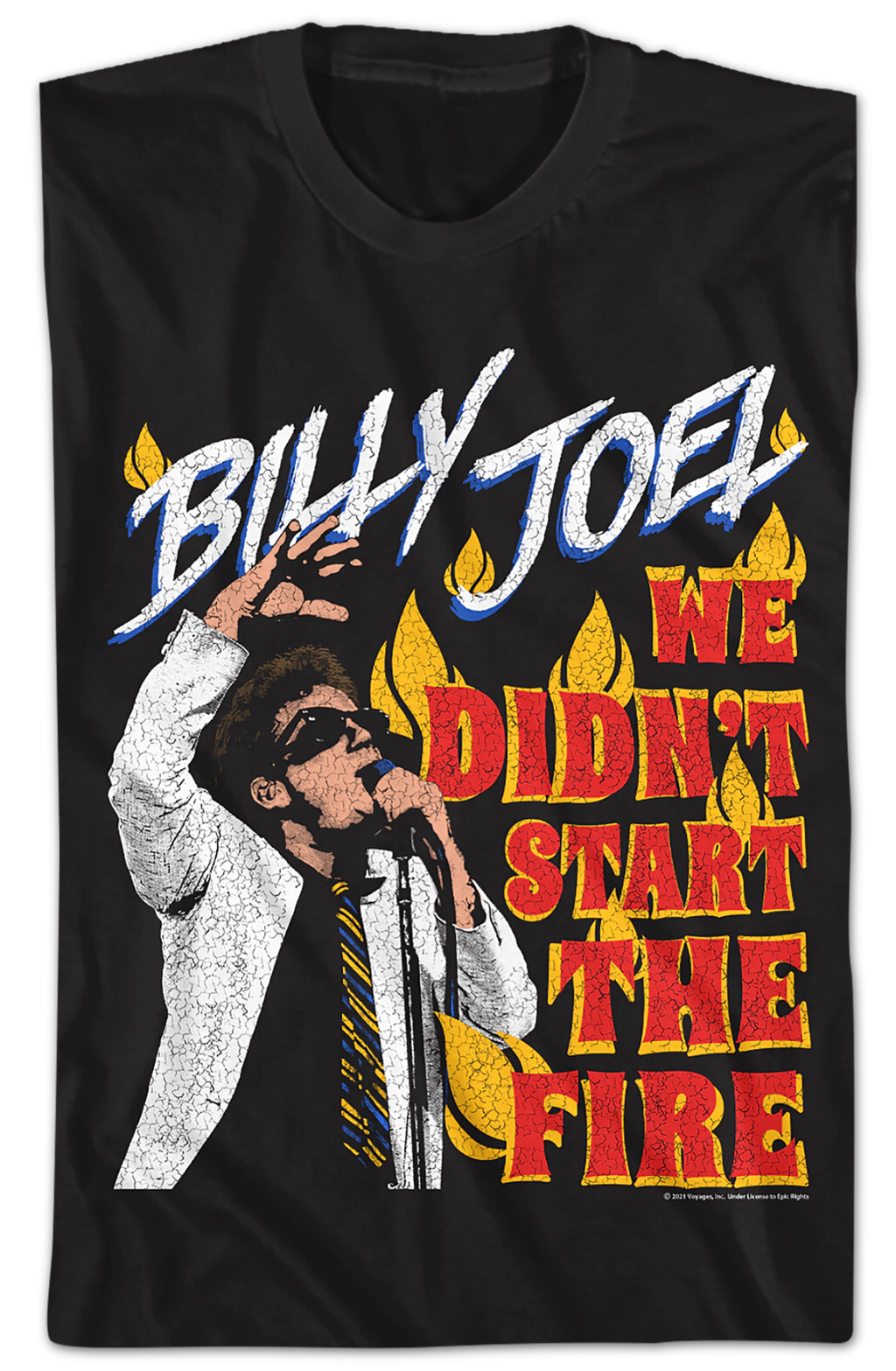 We Didn't Start The Fire Billy Joel T-Shirt product image 2