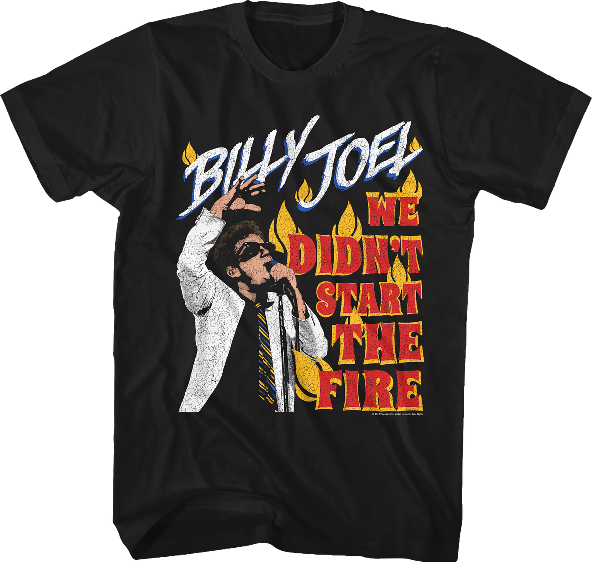 We Didn't Start The Fire Billy Joel T-Shirt product image 1