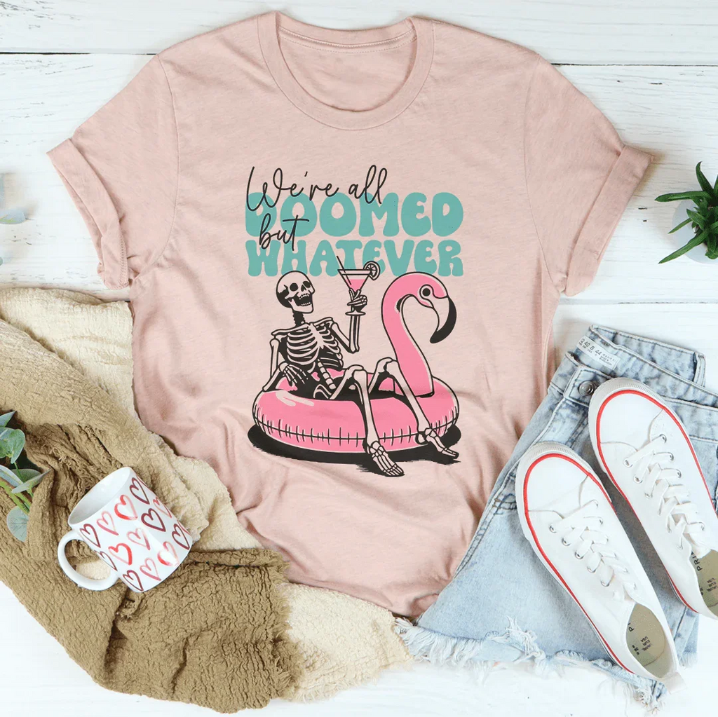 We're All Doomed But Whatever Tee product image 2