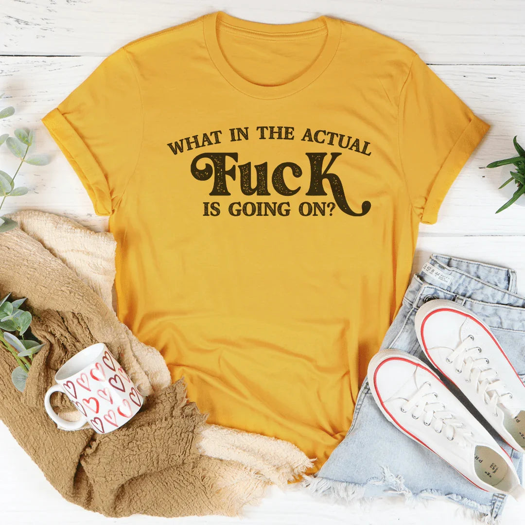What Is Going On Tee product image 3