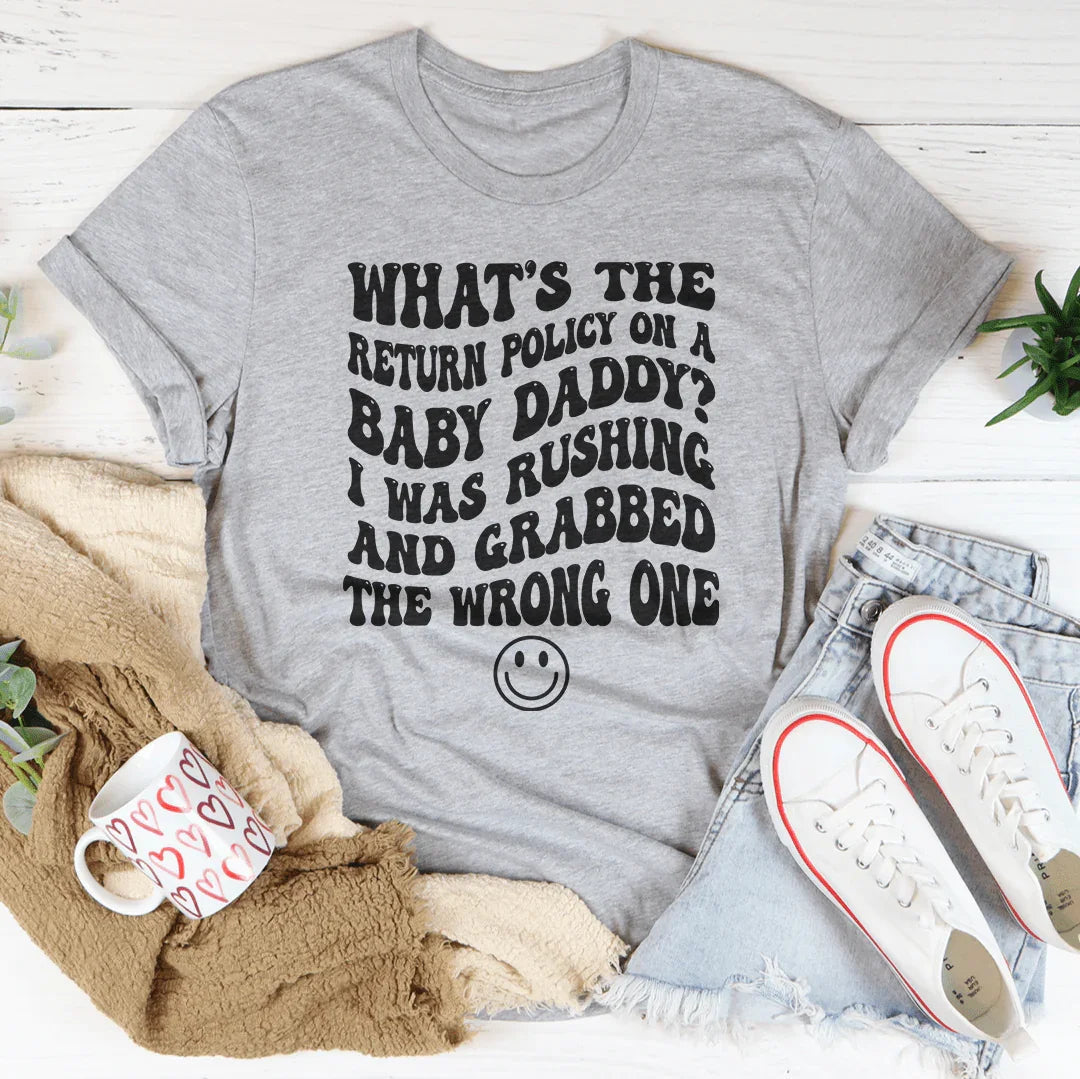 What's The Return Policy On A Baby Daddy Tee product image 4