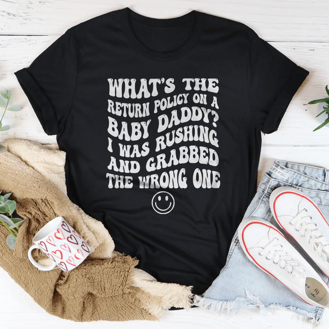 What's The Return Policy On A Baby Daddy Tee product image 2