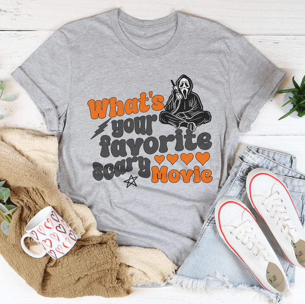What's Your Favorite Scary Movie Tee product image 4