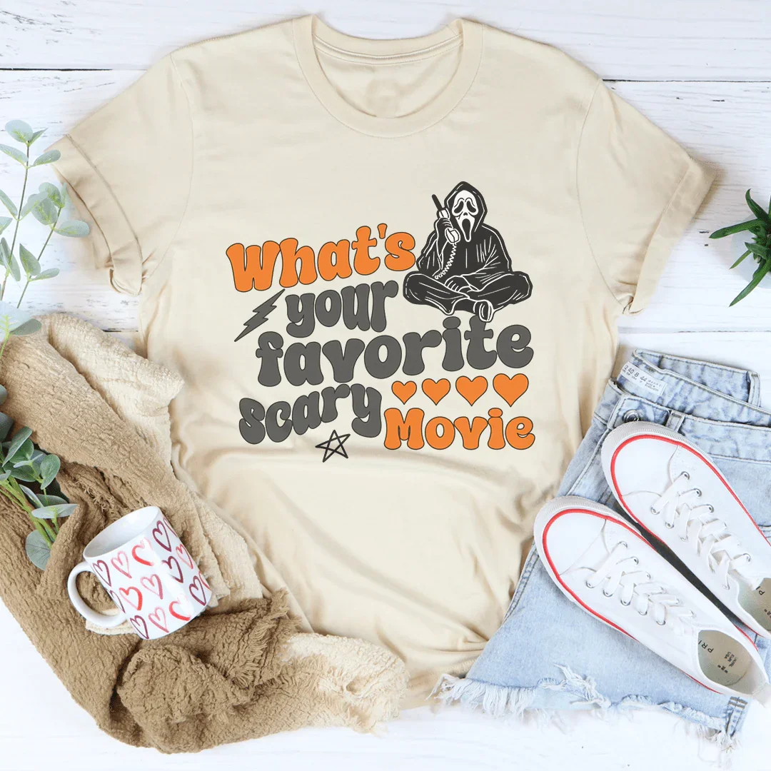 What's Your Favorite Scary Movie Tee product image 3
