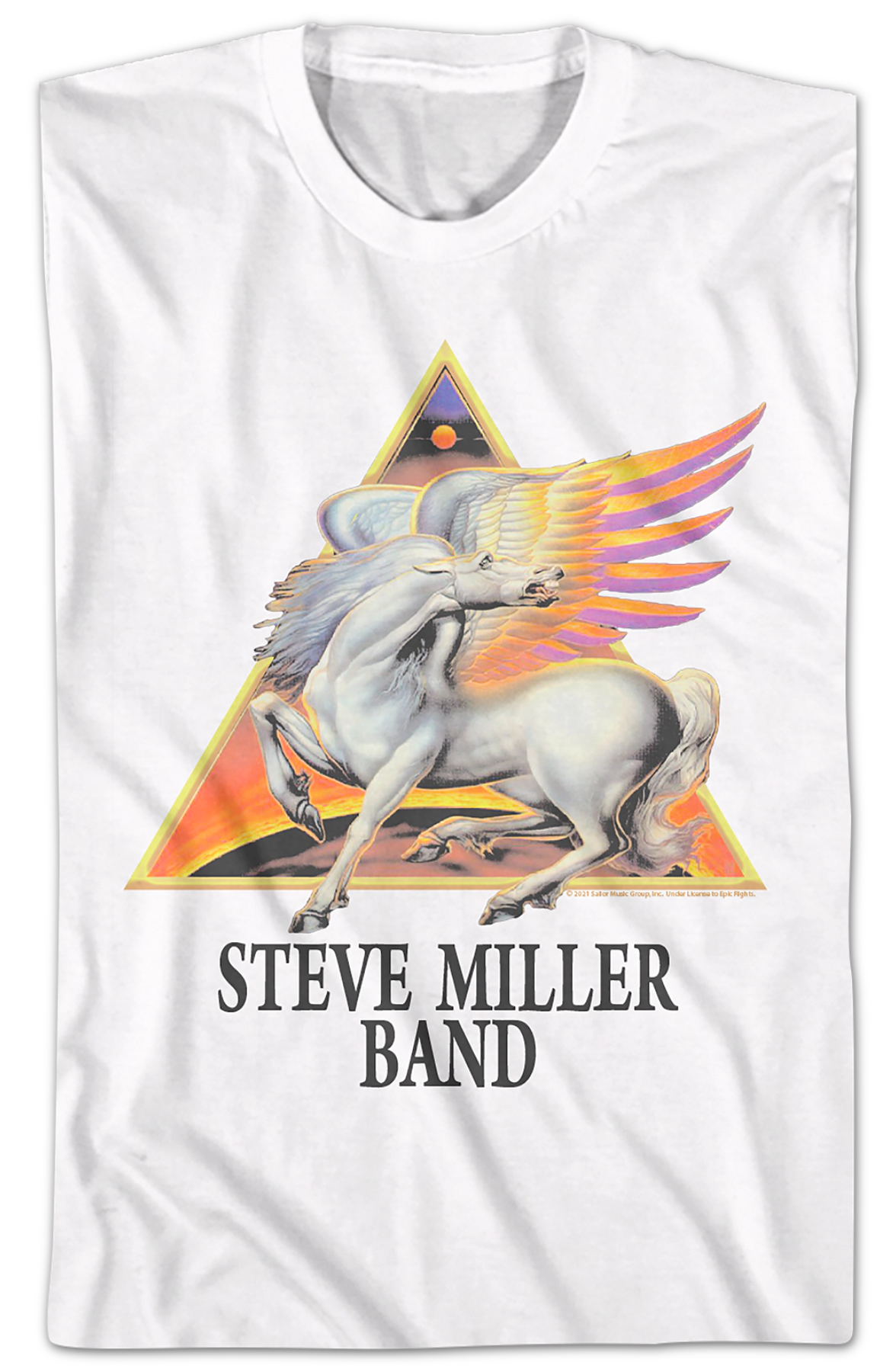 White Pegasus Steve Miller Band T-Shirt product image 1
