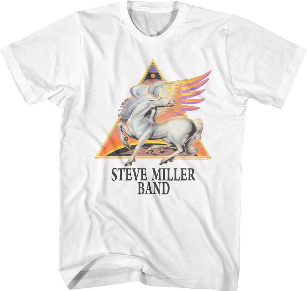 White Pegasus Steve Miller Band T-Shirt product image 2