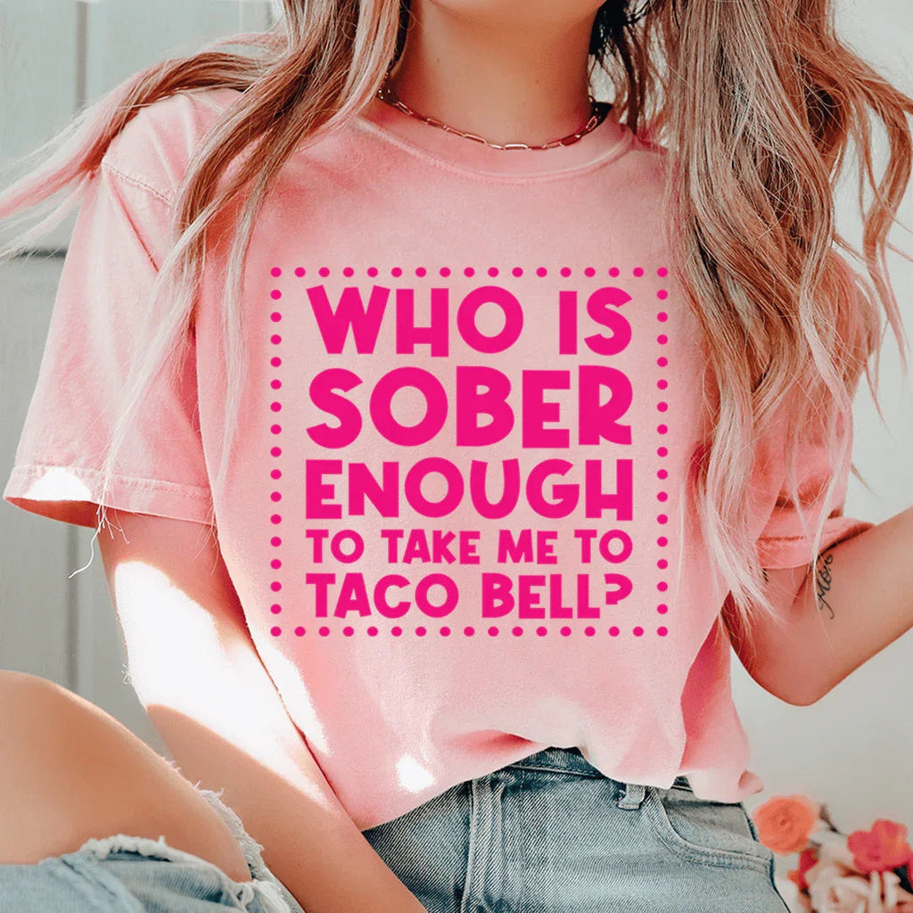Girls Night Short-Sleeve Tee – "Who Is Sober Enough To Take product image 1