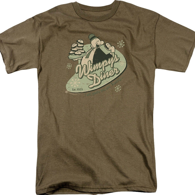 Wimpy's Diner Popeye T-Shirt product image 1