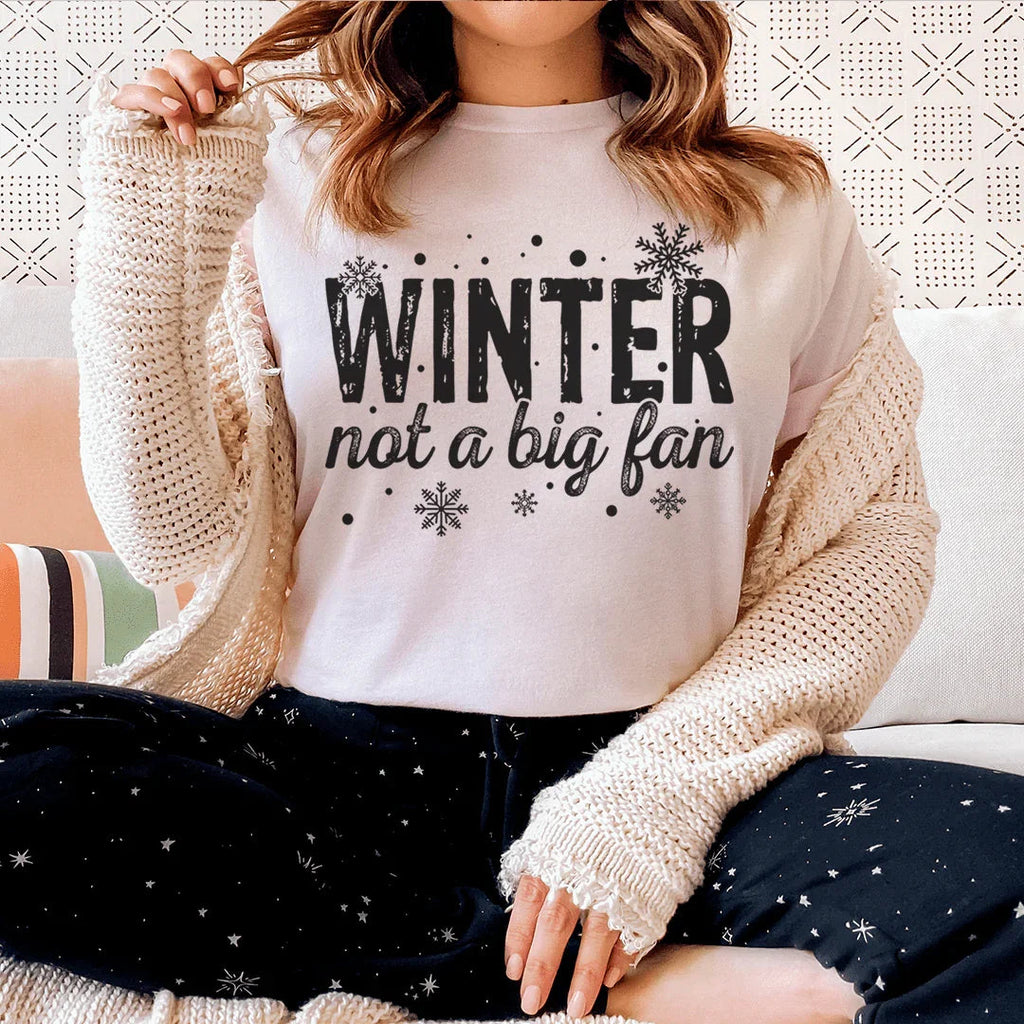 Winter Not A Big Fan Tee product image 1
