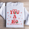Wishing You A Jolly Ho Ho Ho For The Holidays Sweatshirt product image 1