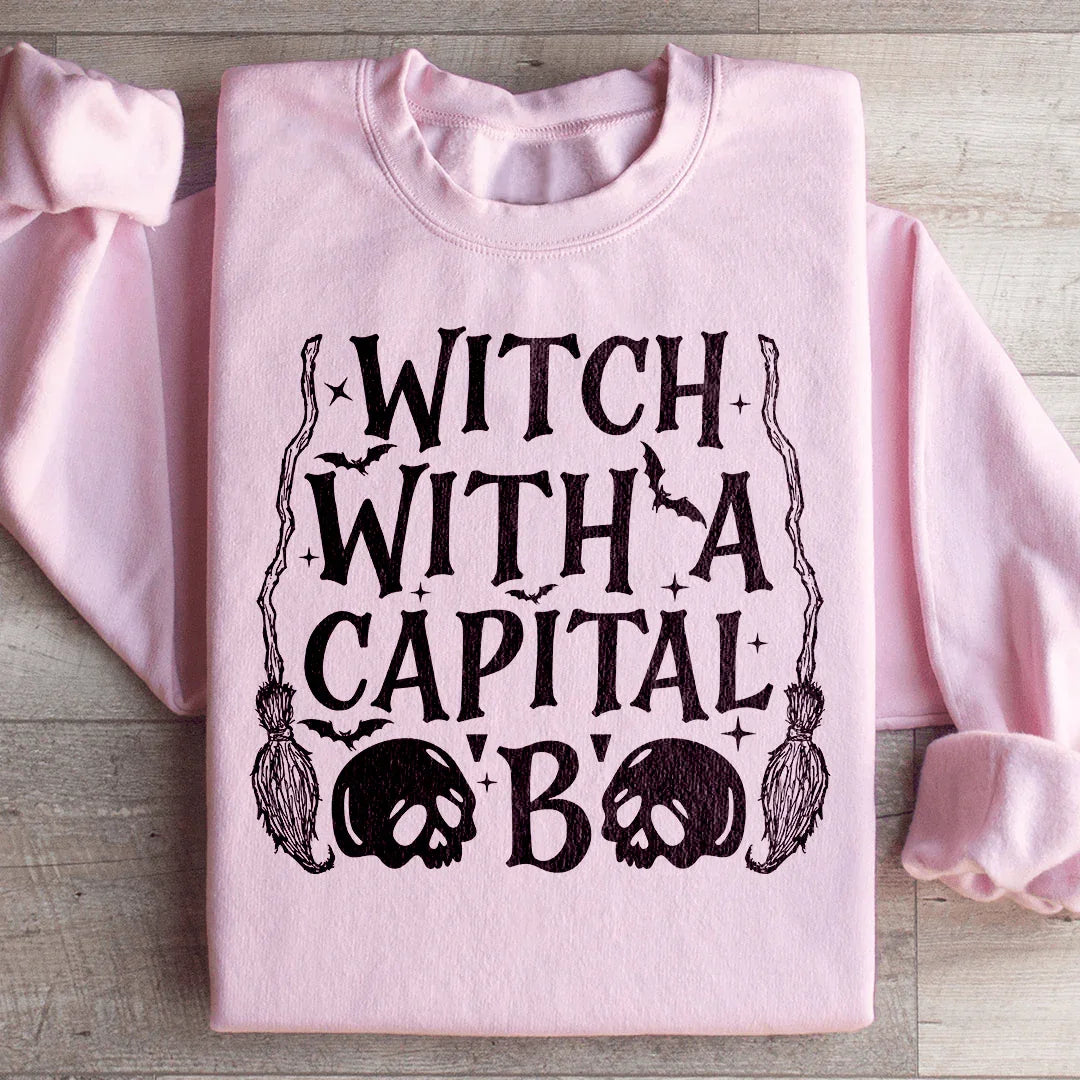 Witch With A Capital B Sweatshirt product image 1