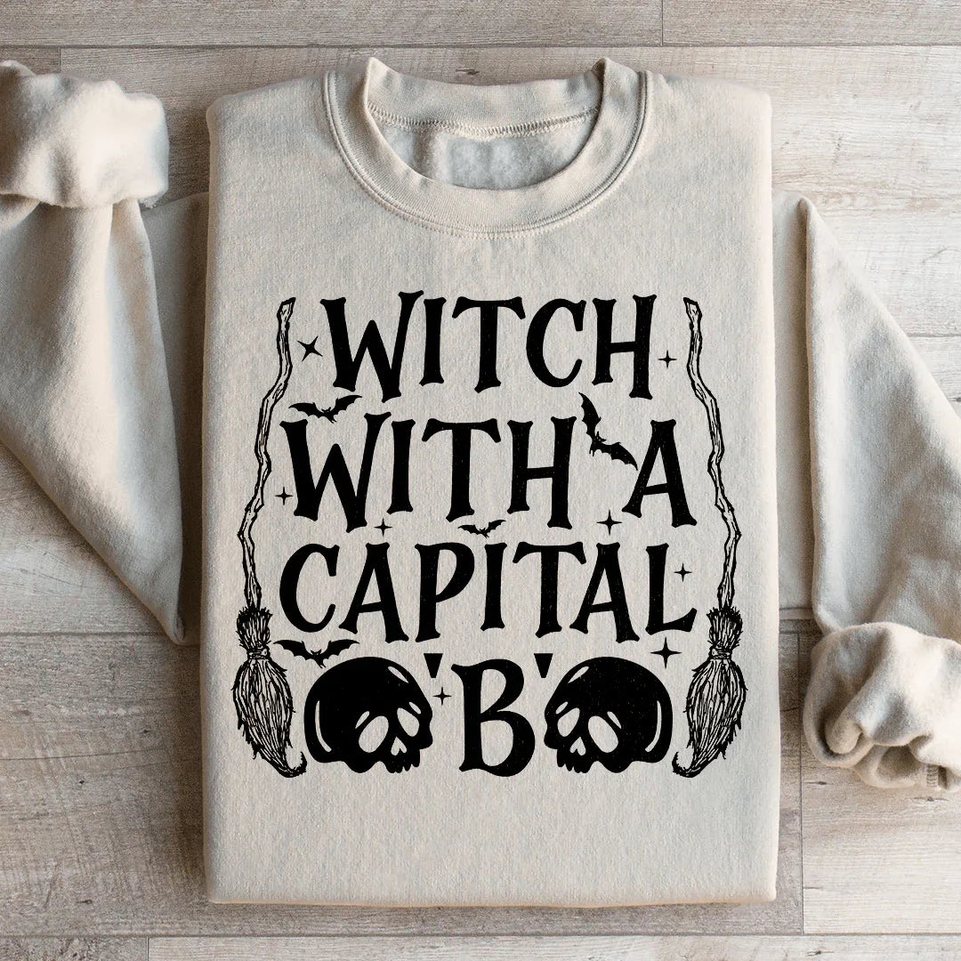 Witch With A Capital B Sweatshirt product image 2