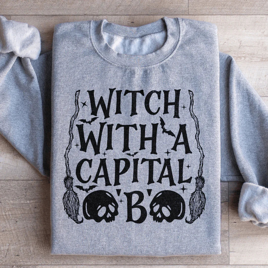 Witch With A Capital B Sweatshirt product image 3
