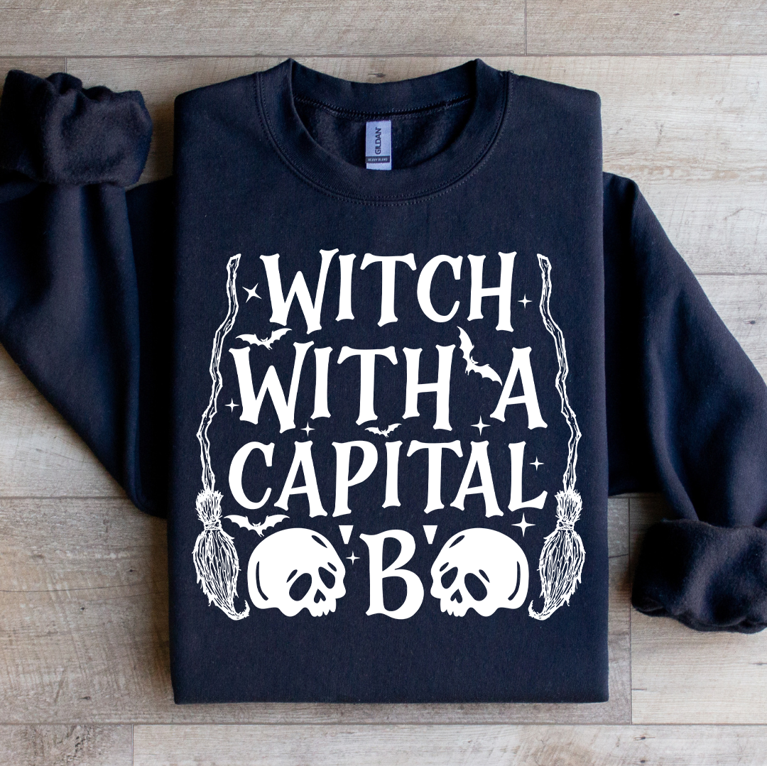 Witch With A Capital B Sweatshirt product image 4