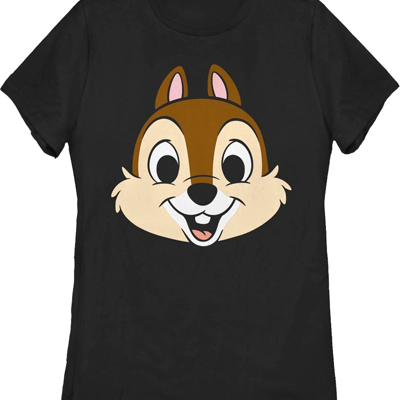 Black Women Chip's Head Chip 'n Dale Rescue Rangers Shirt product image 1
