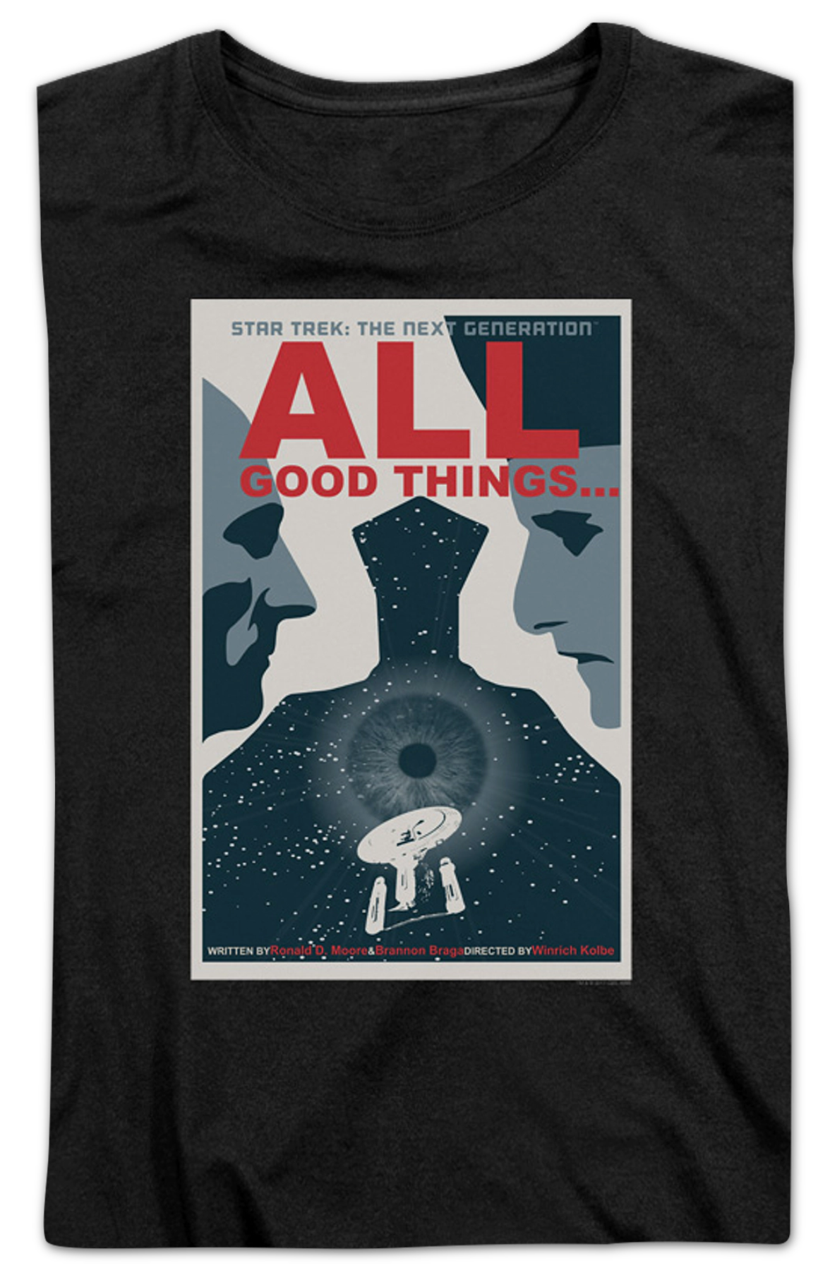 Womens All Good Things Star Trek The Next Generation Shirt product image 2