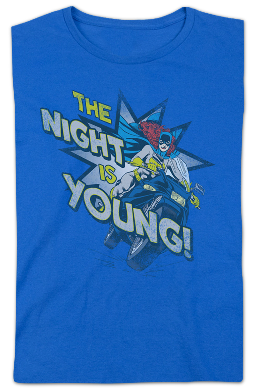 Womens Batgirl The Night Is Young DC Comics Shirt product image 2