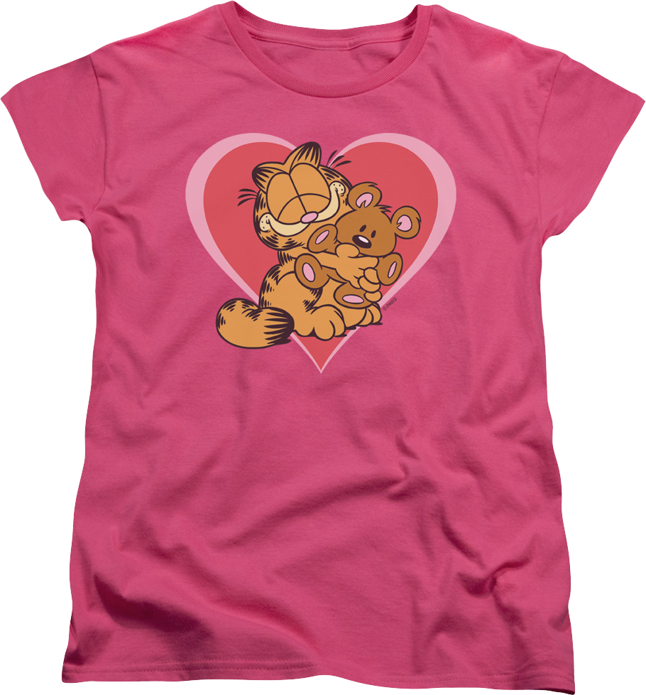 Womens Big Hug Garfield Shirt product image 1