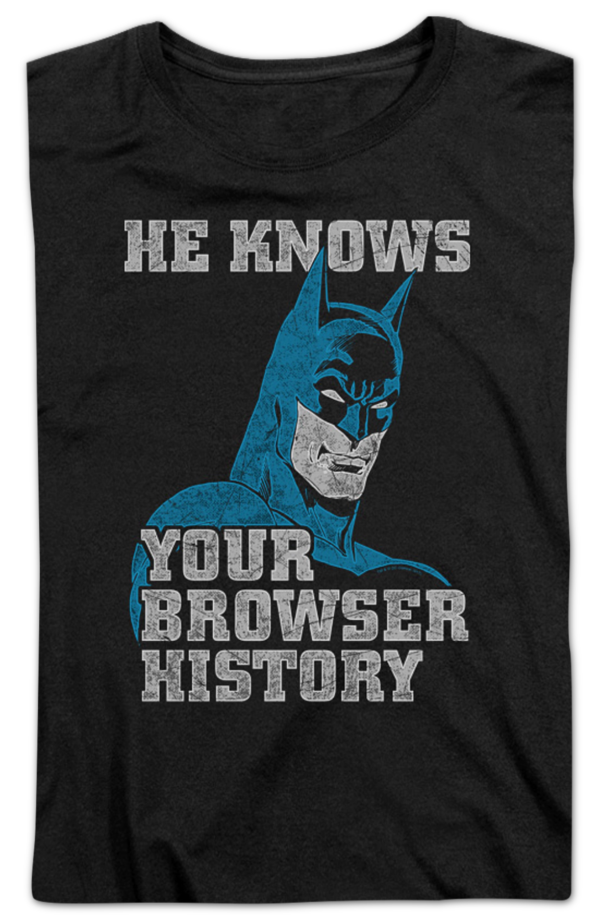 Womens Browser History Batman Shirt product image 2
