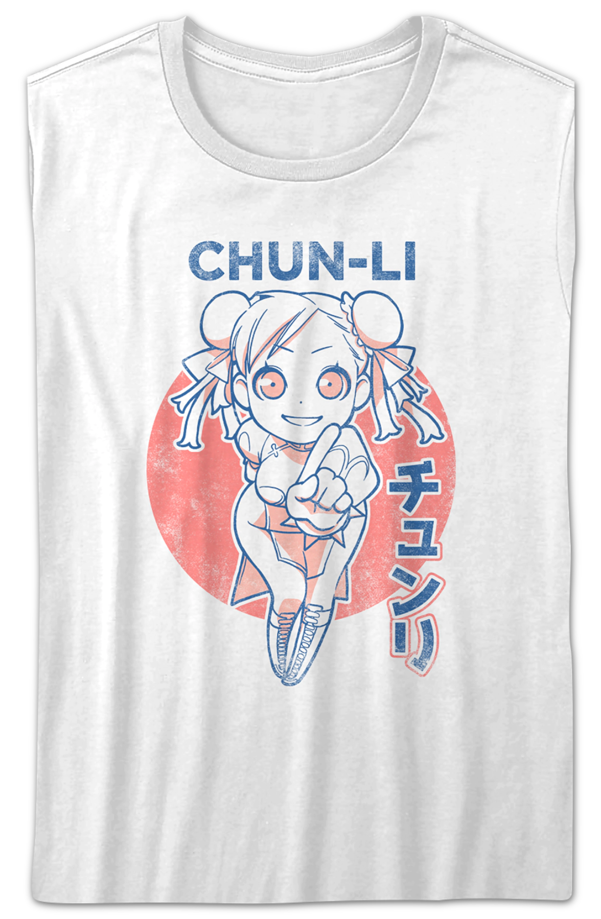 Womens Chibi Chun-Li Street Fighter Shirt product image 2