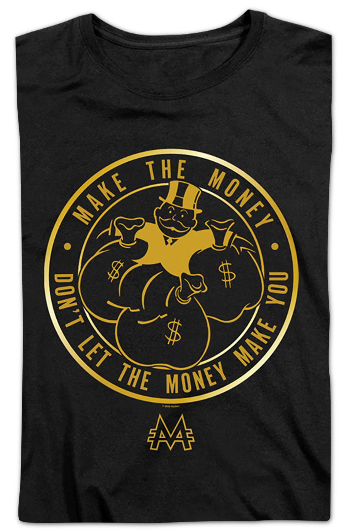 Womens Don't Let The Money Make You Monopoly Shirt product image 2