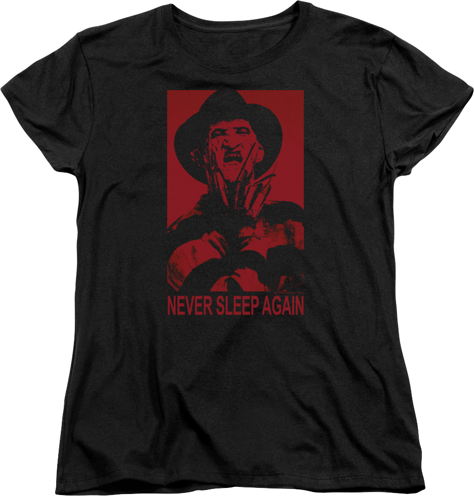 Womens Freddy Krueger Never Sleep Again Nightmare On Elm product image 1