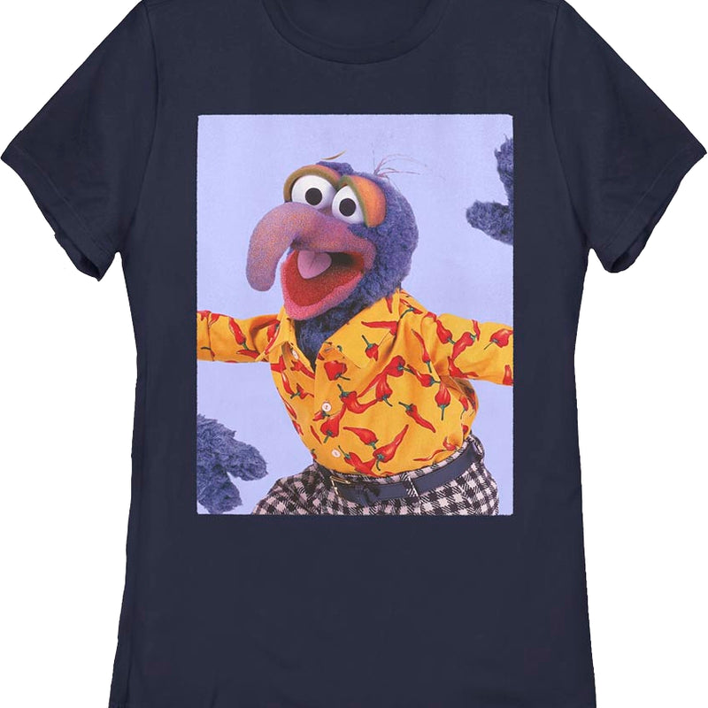 Blue Womens Gonzo Muppets Shirt product image 1