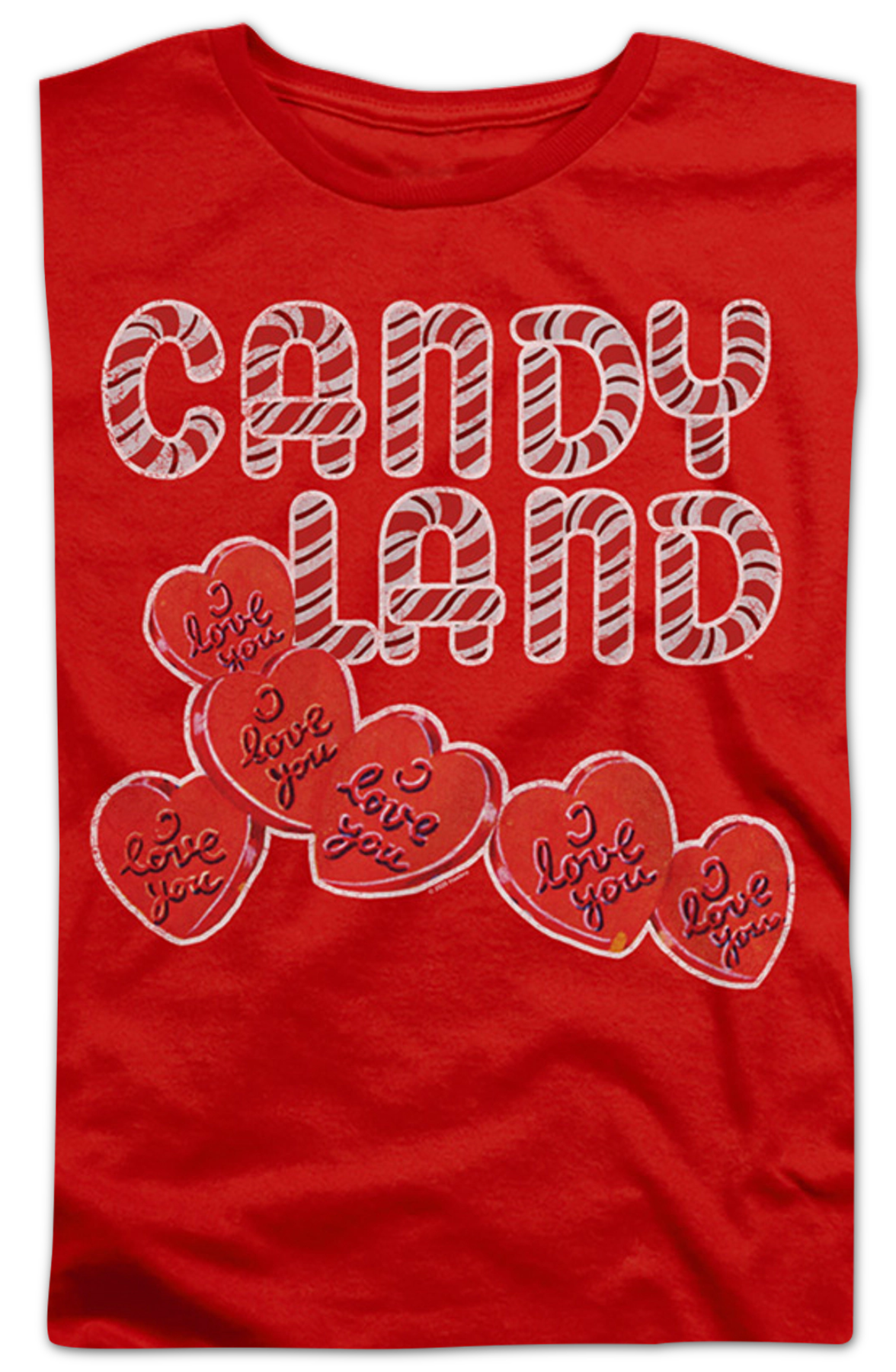 Womens Hearts Candy Land Shirt product image 2