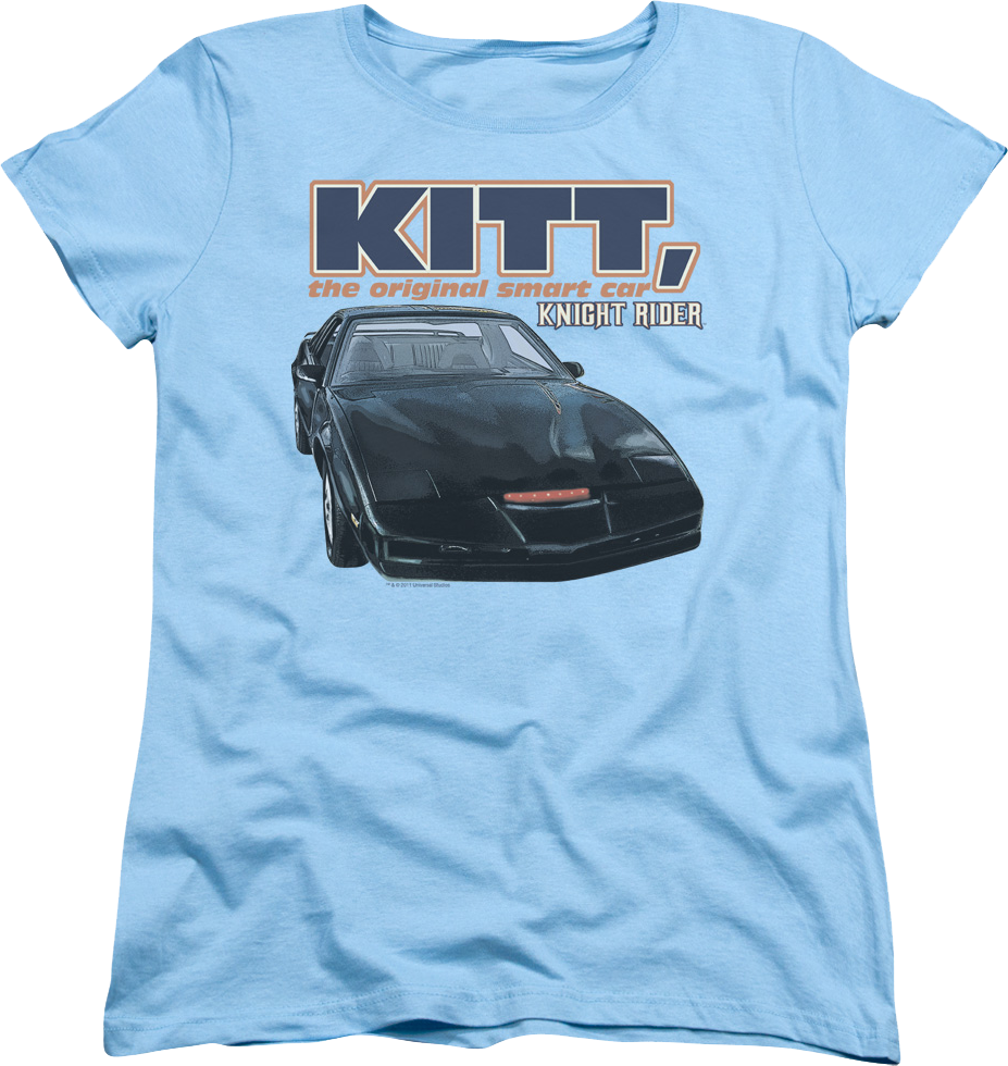Womens Original Smart Car Knight Rider Shirt product image 1
