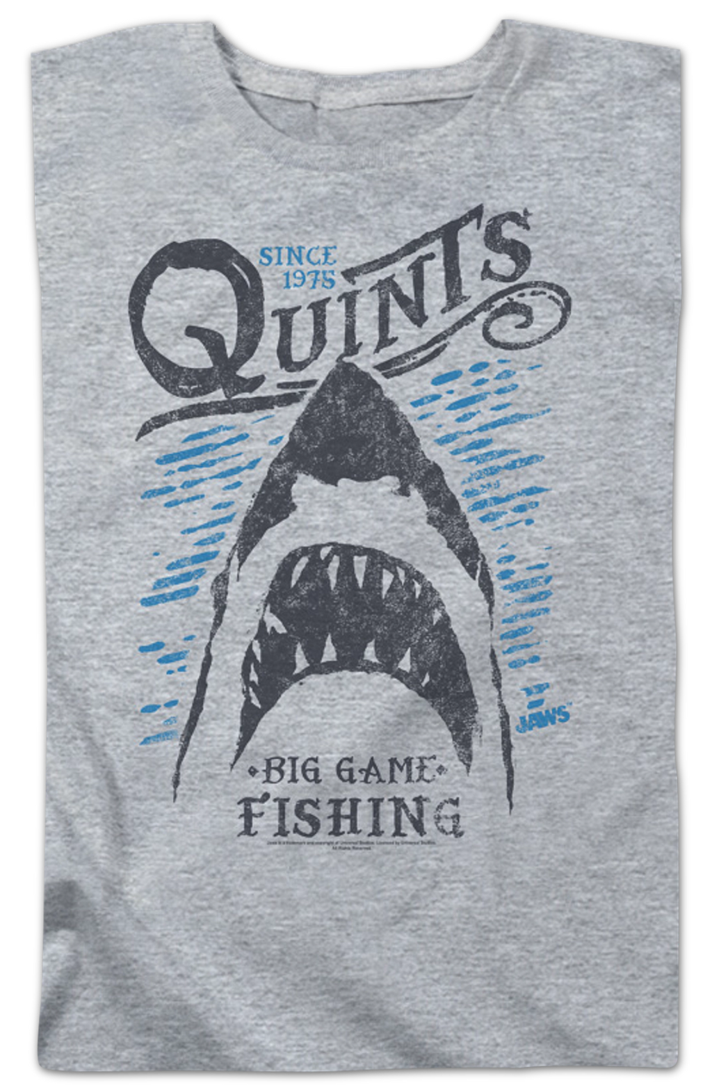 Womens Quint's Big Game Fishing Jaws Shirt product image 2