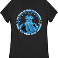 Black Womens Sam Eagle Muppets Shirt product image 1